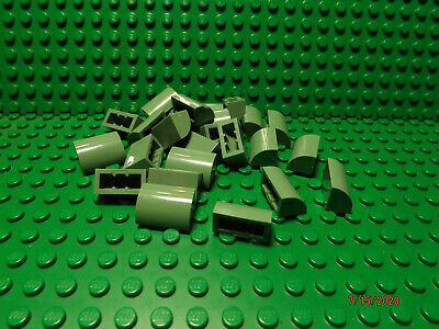 ** 25 CT LOT **  Lego NEW sand green 2 x 2 slope pieces   Lot of 25