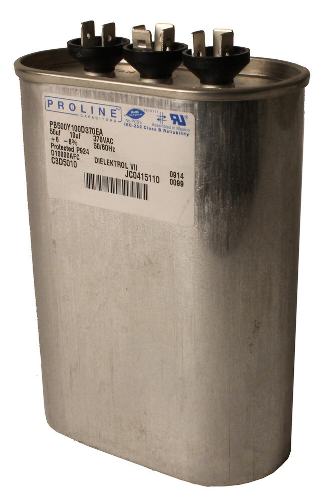 FASCO C3DR4510 CAPACITOR 45 MFD 370 V ROUND 2.000