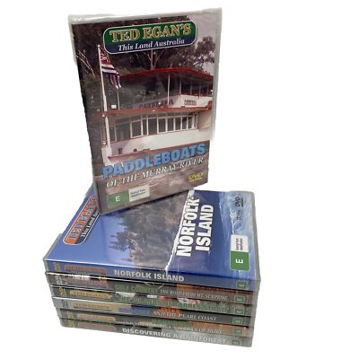Ted Egan's This Land Australia 7 DVD Travel Documentary Series PAL All Reg NEW