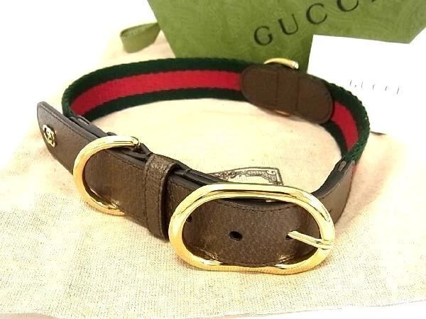 Gucci Dog Collar 