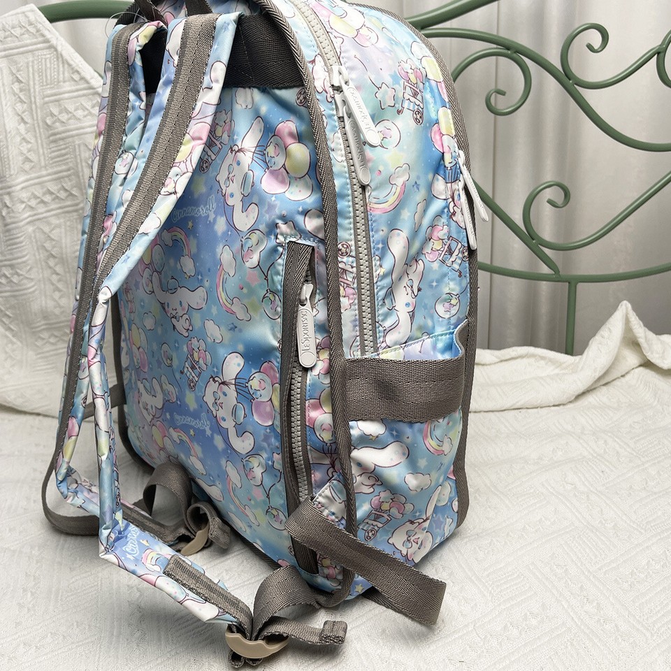 Sarnio Cinnamoroll Backpack LeSportsac Women Shoulder Bag Waterproof