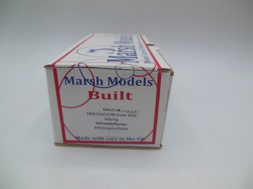 Marsh Models MM520 1966 Ford GT40 Essex Wire Sebring 1:43 Scale Factory Built - Picture 8 of 12