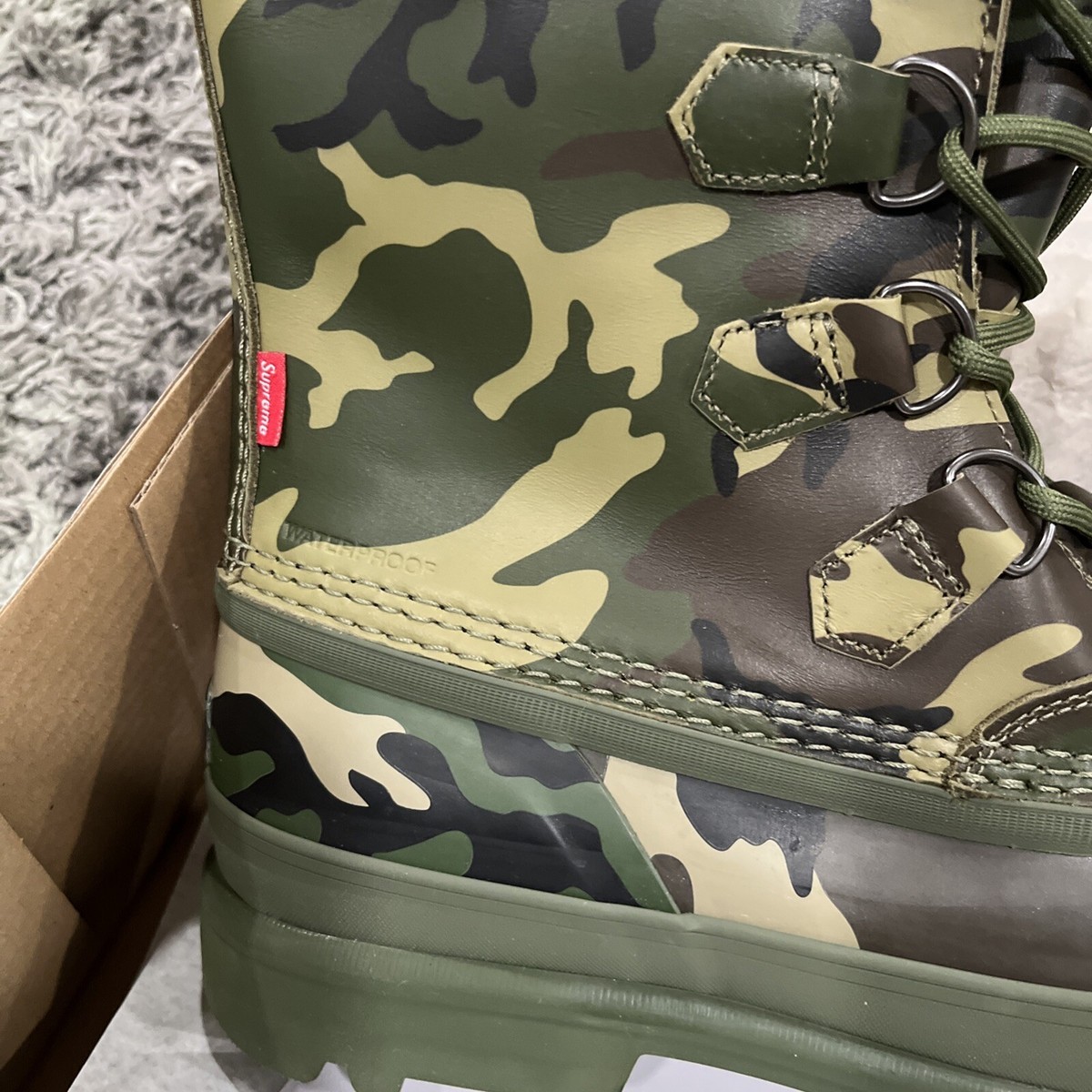 Supreme X Sorel Winter Boots Camouflage New In Box Size 9.5