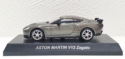 1/64 Kyosho ASTON MARTIN V12 ZAGATO GREY diecast car model | eBay
