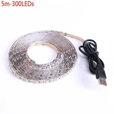 USB LED Strip Light 5V Flexible Led Light Tape TV BackLight Room Decor Lighting