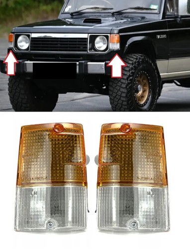 SET FRONT TURN INDICATORS+REAR TAIL LAMPS FOR MITSUBISHI PAJERO MONTERO 1981-92 - Picture 2 of 5