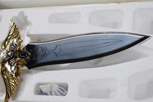 FRANKLIN MINT GARGOYLE DAGGER SILVER GOLD # 9 - Picture 4 of 9