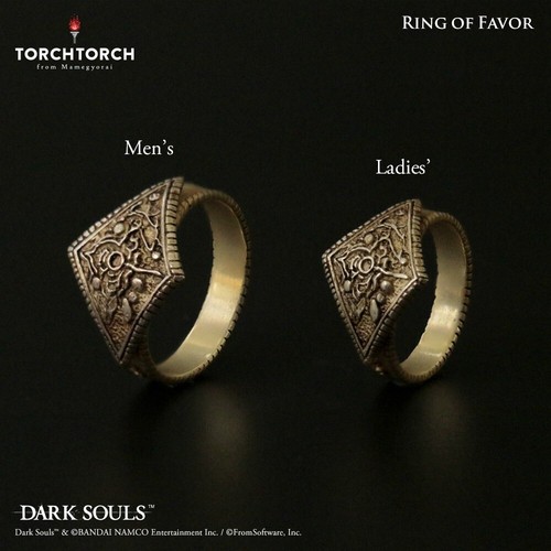 DARK SOULSxTORCH TORCH Collezione Anelli: Anello di Favore US Misura:4.0 - Foto 6 di 6