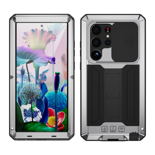Funda de aluminio Gorilla Glass a prueba de golpes para Samsung Galaxy S25 S24 Ultra S23 Plus - Imagen 9 de 45