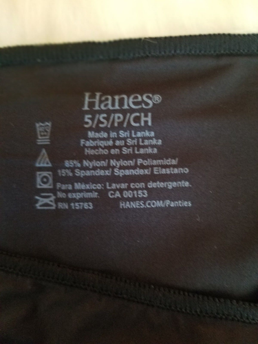 HANES WOMEN'S SET OF 3 MICROFIBER BIKINI PANTIES SIZE 5 BLACK TAUPE MULTI NWOT - Picture 9 of 12
