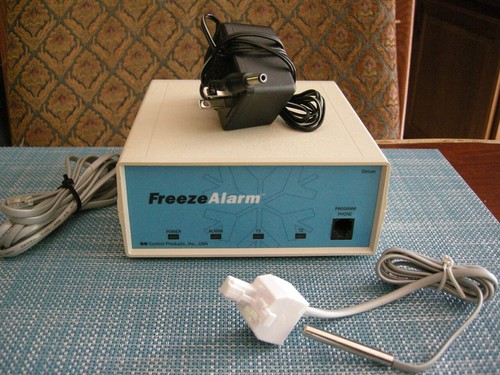 Freeze Alarm FA-D Deluxe ALARM, TEMP & VOICE DIALER Sump Freeze Alarm Machine