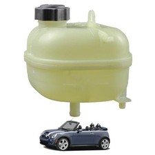 Engine Radiator Coolant Overflow Reservoir Tank With Cap Compatible With 2002