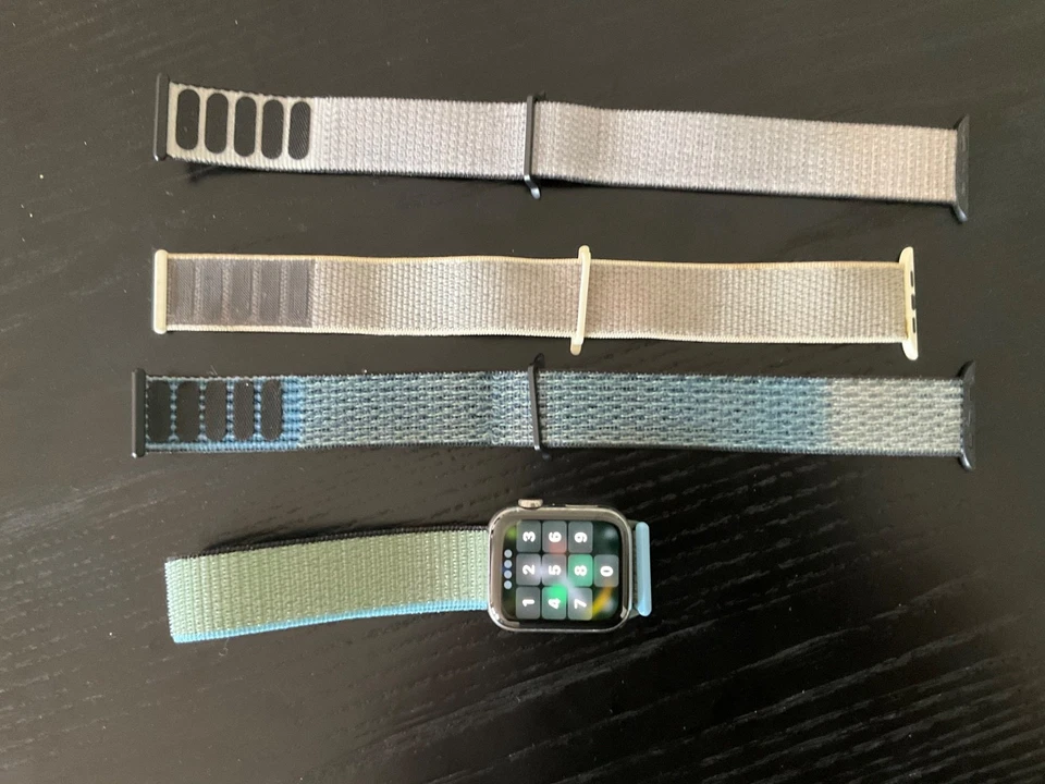 Apple Watch Series 4 44 mm Stainless Steel Sapphire Crystal LTE Cellular, + 4 bd - Image 3 of 4