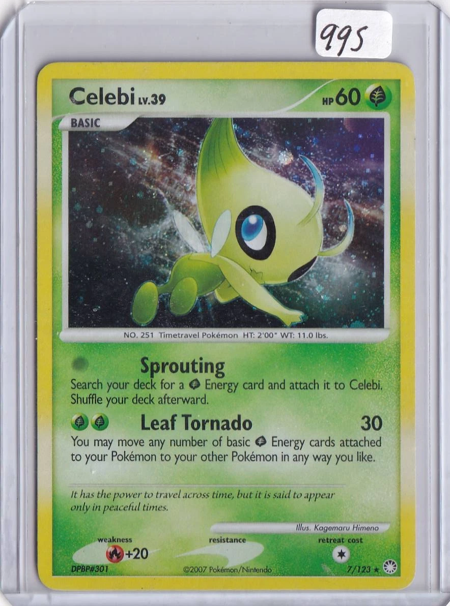 Celebi 7/123 Mysterious Treasures for sale | eBay