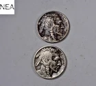 1920+1925 Buffalo Nickel Set/Lot ~ XF/AU ~ 2 Coins ~ ZBL77