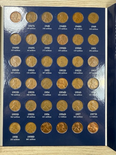 ** 1909-2025 LINCOLN CENT SET- 291 COINS- BU COINS/ SEMI KEYS- PRICED TO SELL ** - Picture 4 of 23