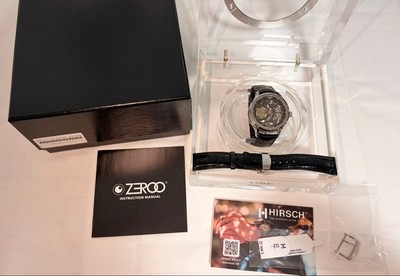 ZEROOTIME T1 ARCHER Tourbillon with HIRSCH belt