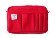 DELFONICS Inner Carrying Case M Pouch Red Organizer Pouch Cosmetics Pouch