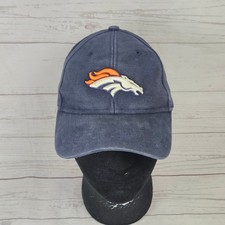 Youth Denver Broncos Hat Reebok NFL Men's Adjustable Navy Blue Embroidered Logo