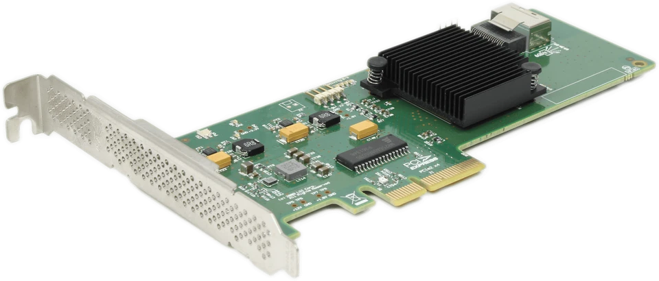 LSI SAS9211-4i 6 Gbps SAS/SATA RAID Controller PCIe x4 H3-2511-01F Full Profile - Bild 2 von 4