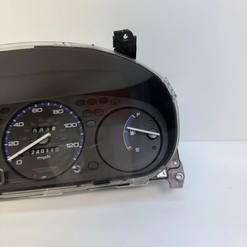 Cuadro de instrumentos Honda Civic 1996-2000 M/T 5 velocidades (240 k millas) fabricante de equipos originales Foto 3 de 4