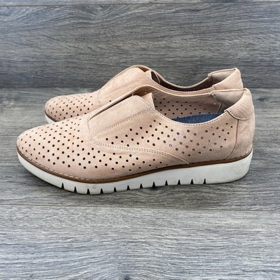 Dr. Scholl's Be Free Improved Perforated Comfort Loafer Shoes Women's Size 8.5