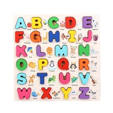 Inset Puzzle Educational Toy Smooth for Home, Preschool, Preschoolers