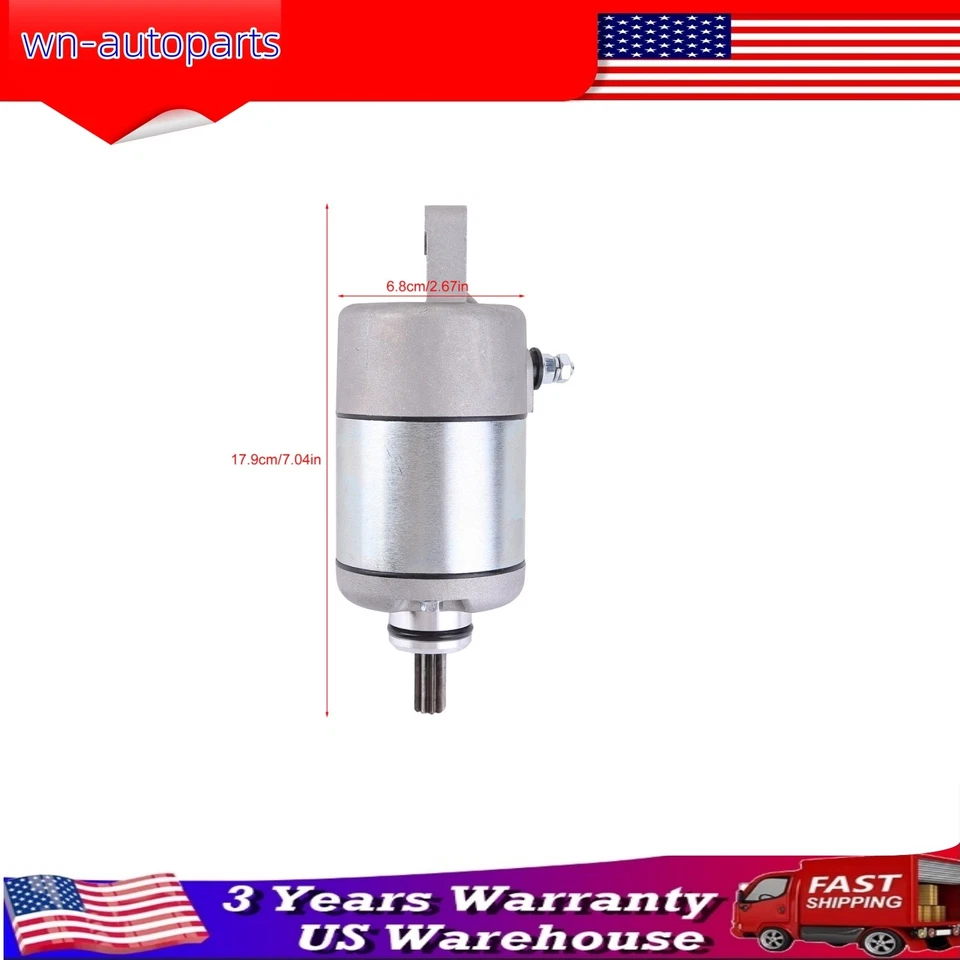 Starter Motor For Benelli Velvet250LC/Touring 99-03 For Italjet Jupiter250 01-03 - Image 2 of 4