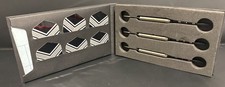 Dart Set 2013 3 Steel Tip Darts, 6 Uncreased Flights Map  Box Marlboro Promo