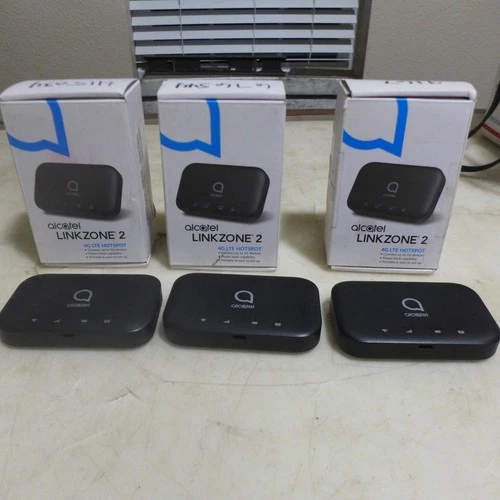 L193 LOT OF 6 ALCATEL LINKZONE 2 HOT SPOTS 2-NEW 4-USED FREE SHIPPING