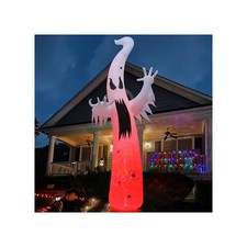 GOOSH 12 FT Halloween Inflatables Ghost Outdoor Decorations Blow Up Yard Giant
