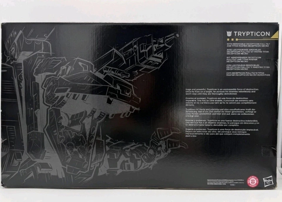 HASBRO 2025 TRANSFORMERS AGE OF THE PRIMES G1 TRYPTICON TITAN CLASS RARE CHASE!! - Image 3 of 4