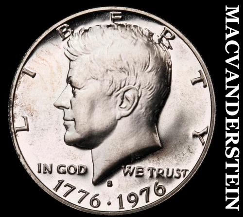 1976-S Kennedy Half Dollar- Silver Lustrous Choice Gem Proof  #i4827