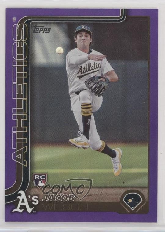2025 Topps Series 1 Purple Rainbow 79/250 Jacob Wilson #314 1ml3