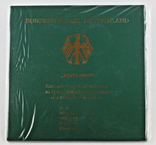 BRD 5x 10DM Gedenkm&uuml;nzen Silber 925 EXPO 2000 SP Original Blister