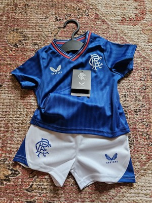 Glasgow Rangers. Baby Set. 6-9 Monate