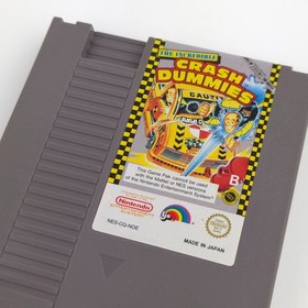 Nintendo NES Spiel: The Incredible Crash Dummies - Modul Schutzh&uuml;lle (PAL-B NOE)