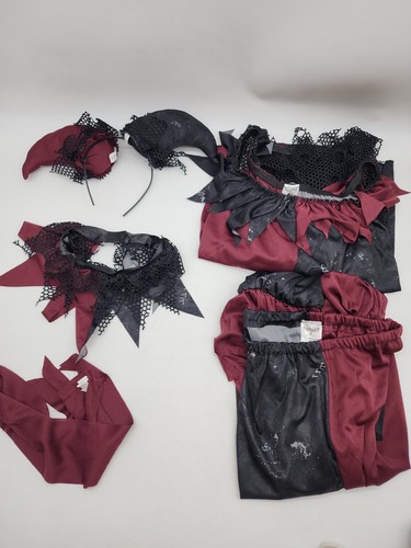 Psycho Jester Costume Adult Medium 8-10 Spirit Halloween Original Packaging - Picture 7 of 12
