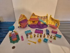 Vintage Disney Princess Snow White & The Seven Dwarfs Cottage,Vivid,Polly Pocket