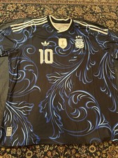 Adidas Argentina 2026 Away Messi Authentic Jersey Black KH3935 Size 2XL New