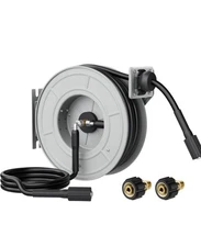 Giraffe Tools Retractable Power Pressure Washer Hose Reel 1/4" x 65 Ft, 3200PSI