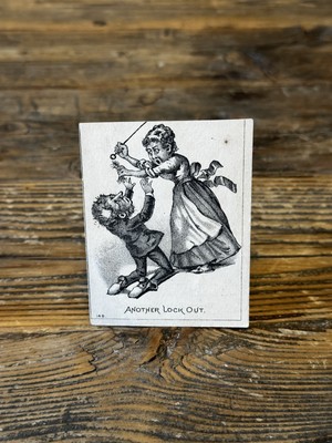 Vintage Ephemera Milton NH Beverly Granite State Shoes Trade Card 1800 s