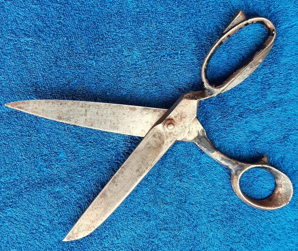 KRETZER Spirale, N°10 Solingen, Antike Stoff- und Schneiderschere, Profi-,  - Bild 3 von 4