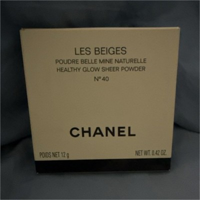 CHANEL Les Beiges Healthy Glow Sheer Pressed Face Powder N°40 0.42 oz