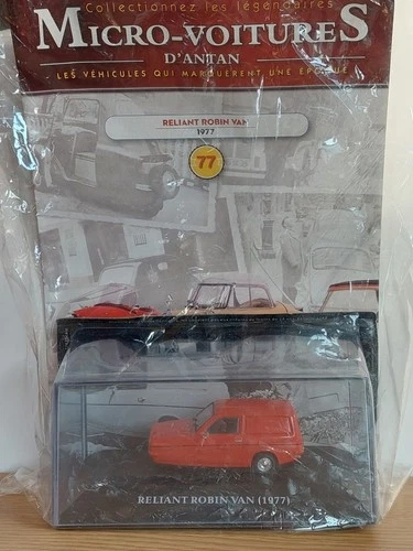 Reliant Robin Van (1977) Micro-Voitures nr.77 Altaya 1:43