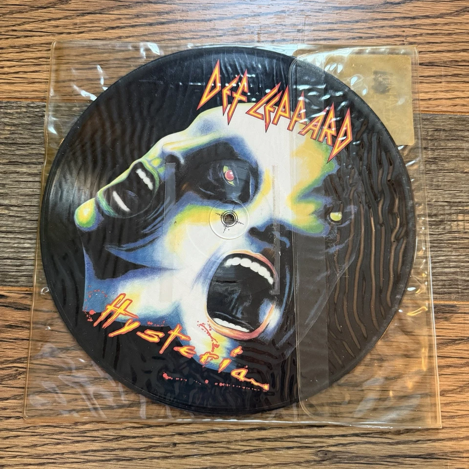 Def Leppard - Hysteria LP Vinyl Picture Disc 1987 Original Ltd Edition Phonogram - Image 3 of 4