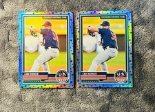 Cade Kuehler 2023 Panini Stars & Stripes Silver Stars Holo Prizm (2)