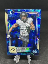 2025 Bowman Chrome University Football Sapphire Dallan Hayden #132 1st Bowman