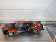 1:18 Dealer/Minichamps BMW 635CSi Art Car By Ernst Fuchs Excellent Unboxed.