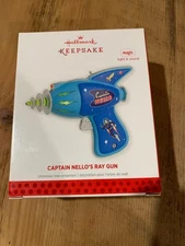 Hallmark Keepsake Ornament Captain Nello's Ray Gun Magic Light Sound 2013